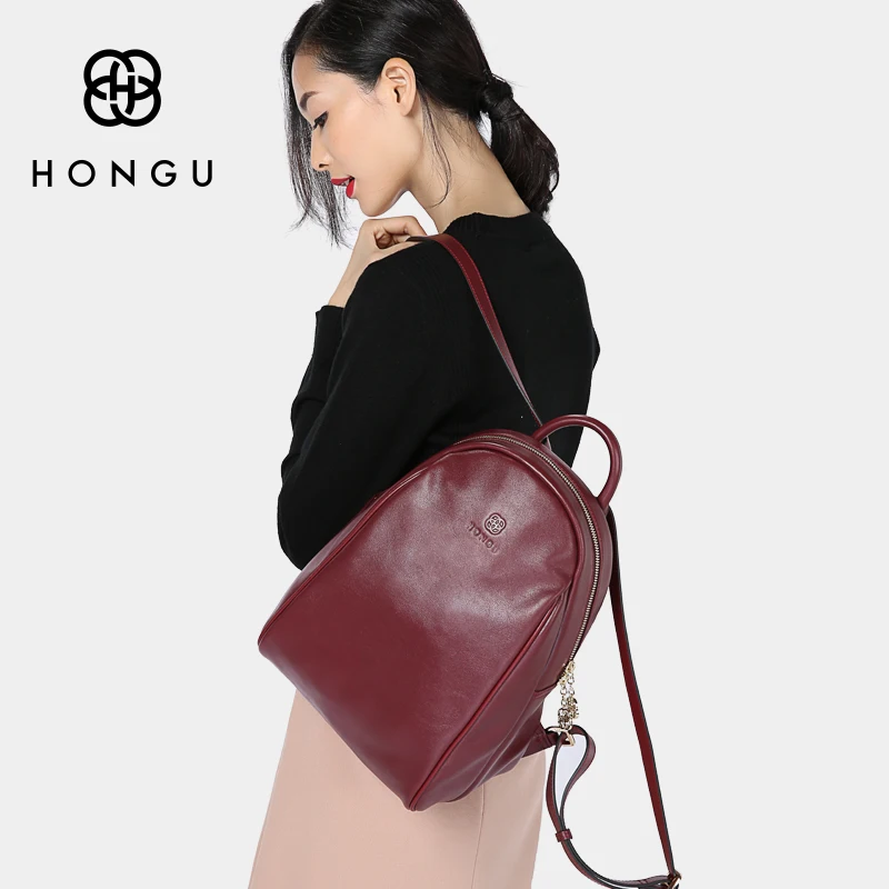 HONGU модная женская сумка через плечо женские рюкзаки на черный большой верхний