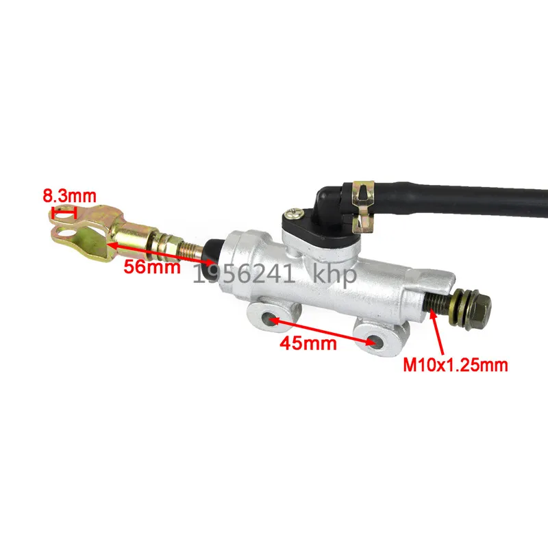 Задний тормозной цилиндр подходит для PIT Quad Dirt Bike ATV Buggy 45 мм|rear brake master cylinder|brake