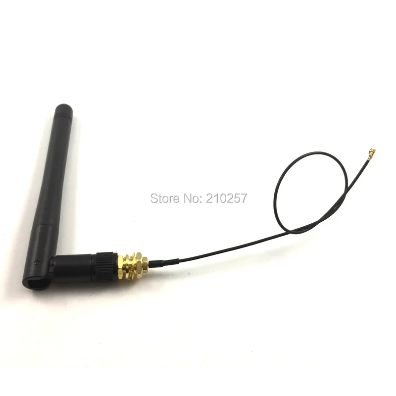 Для Zigbee 1 шт. Wifi антенна 2 4 ГГц 3dbi RP Sma штекер + кабель 15 см Гнездовой разъем|jack