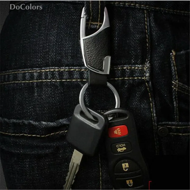 DoColors Кожаный Автомобильный металлический брелок для ключей SEAT Ibiza Leon Toledo Arosa Alhambra