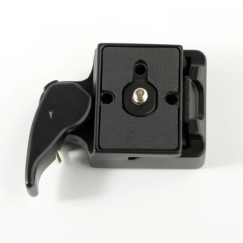 Фото SETTO 323 Quick Release Clamp Adapter For Camera Tripod with Manfrotto 200PL-14 Compat Plate BS88 HB88 Stabilizer Plate №2