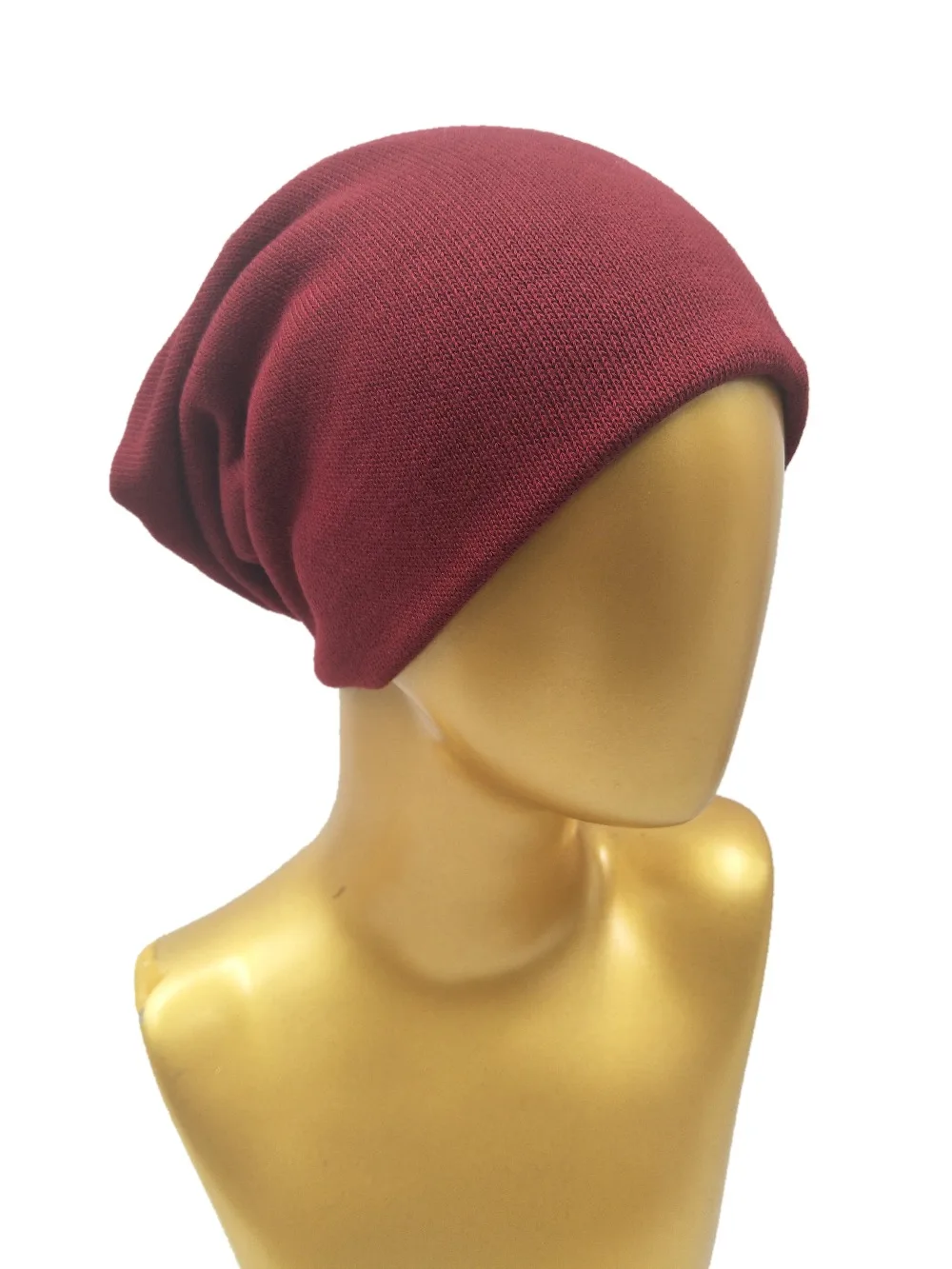 

B178170 fashion winter and autumn solid acrylic keep warm comfort beanie hat