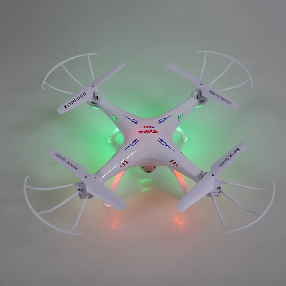 Квадрокоптер Syma X5SC Радиоуправляемый с 6 осевым гироскопом 4 канала 2 4G МП HD|drone