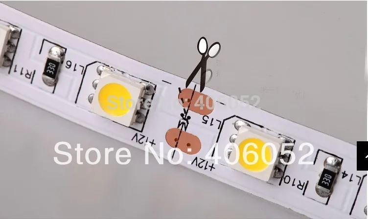 24V DC RGB 5050 гибкая светодиодная лента красный синий зеленый желтый цвет