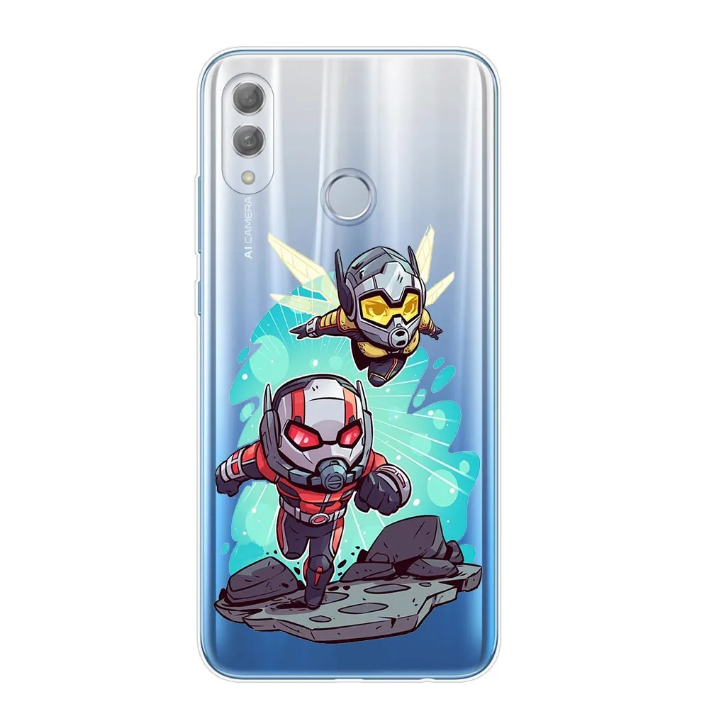 Роскошный чехол для телефона с героями Marvel и Мстителями, чехол для huawei Honor 9 10 20 Lite Pro 10i 8X 8C 6X 7X, мягкий ТПУ чехол-накладка s Etui