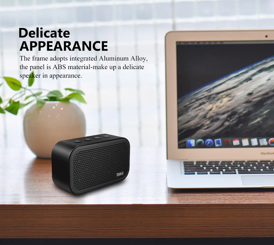 MIFA M1 портативный Bluetooth динамик с стерео музыкальной системой на открытом воздухе беспроводной Bluetooth мини-динамик для iphone Поддержка TF карты
