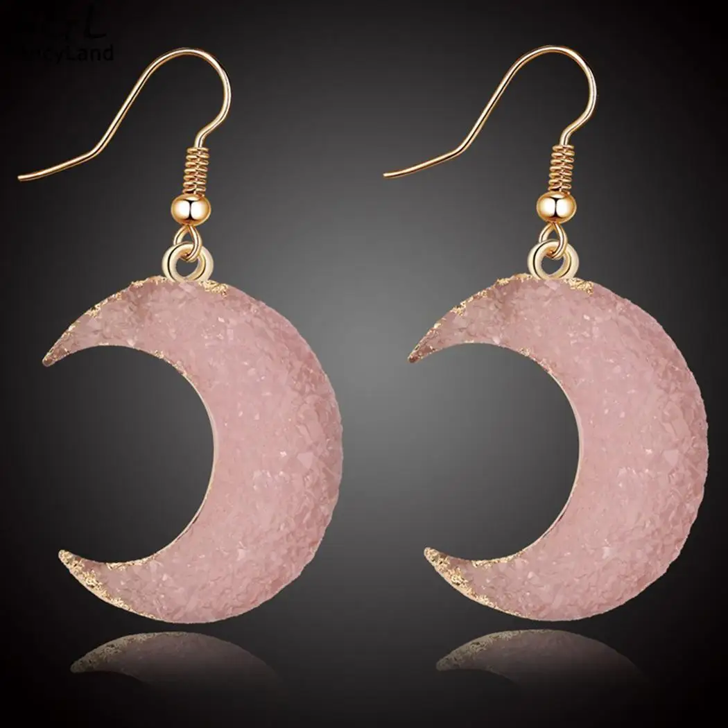 Женские серьги подвески Moon Jewelry|Серьги-подвески| |