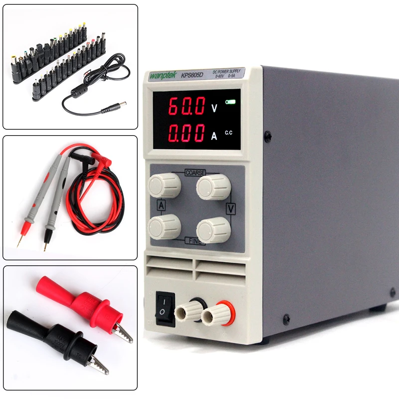 KPS605D Регулируемый Высокоточный двойной светодиодный дисплей переключатель
