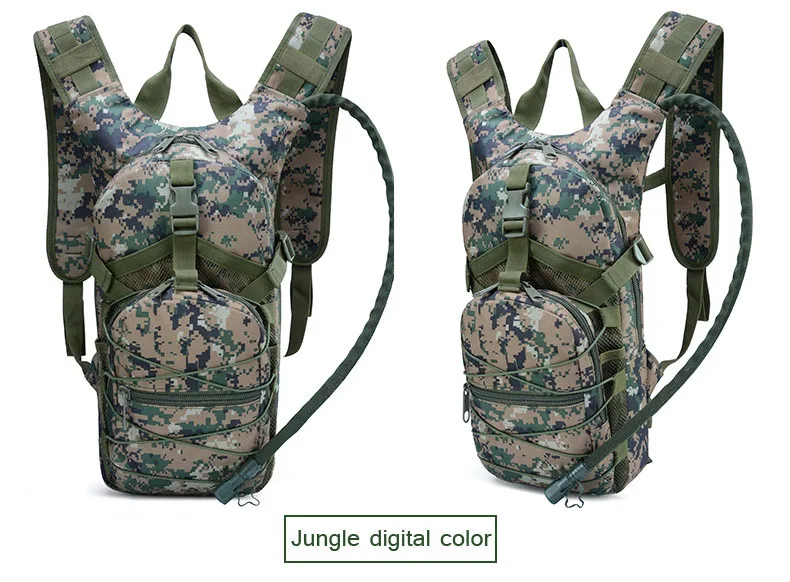 Desert Jungle Camo Манкатер,, тактический рюкзак, сумка для воды, Спортивная, Camel, гидратация, военная сумка, рюкзак, велосипедный, походный, пакет - Цвет: Desert Jungle Camo