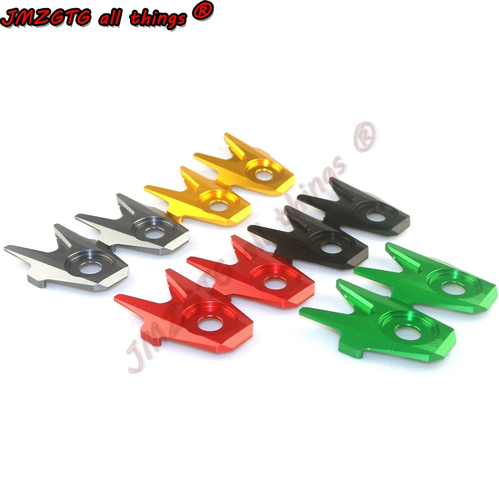 

Motorcycle Accessories CNC Rear Fork Spindle Chain Adjuster Blocks For KAWASAKI NINJA300R NINJA250R 2013-2018