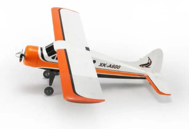 Радиоуправляемый самолет A600 Wltoys XK DHC 2 RTF 4G бесщеточный двигатель 3D/6G пульт