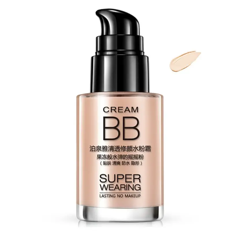 1 шт. BB крем матовый макияж Maquiagem Shake Powder Cream длительное увлажнение тональный
