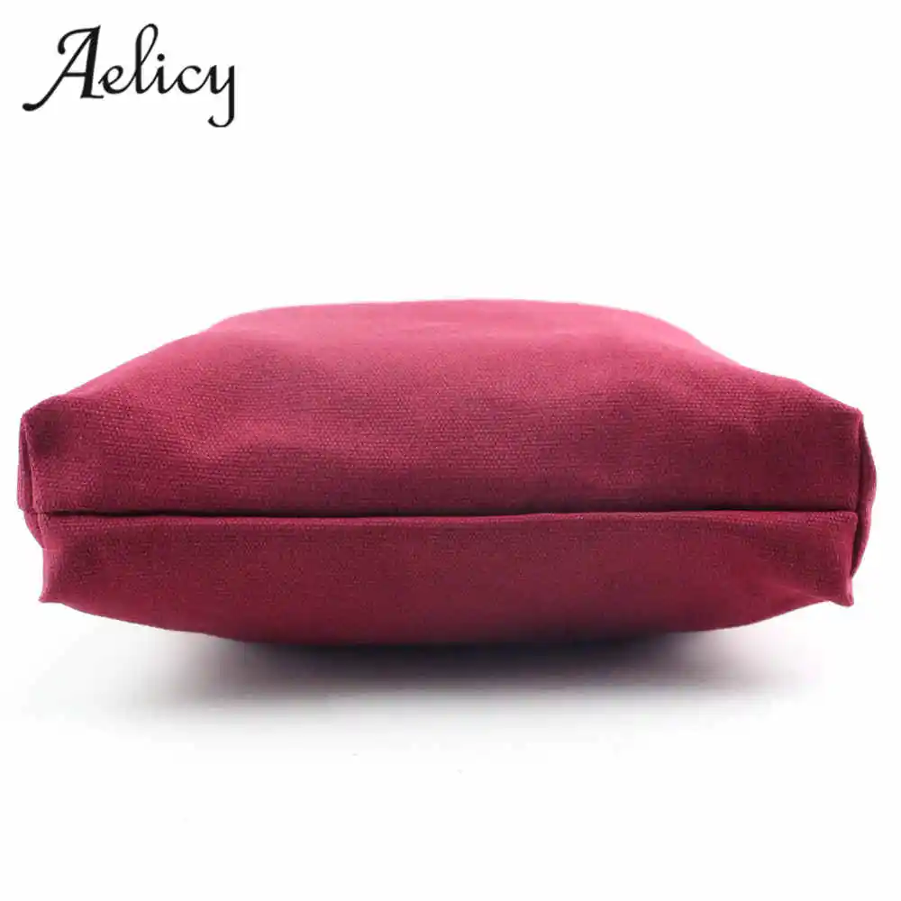 Aelicy новинка 2020 холщовая женская сумка мешок на шнурке сумки через плечо