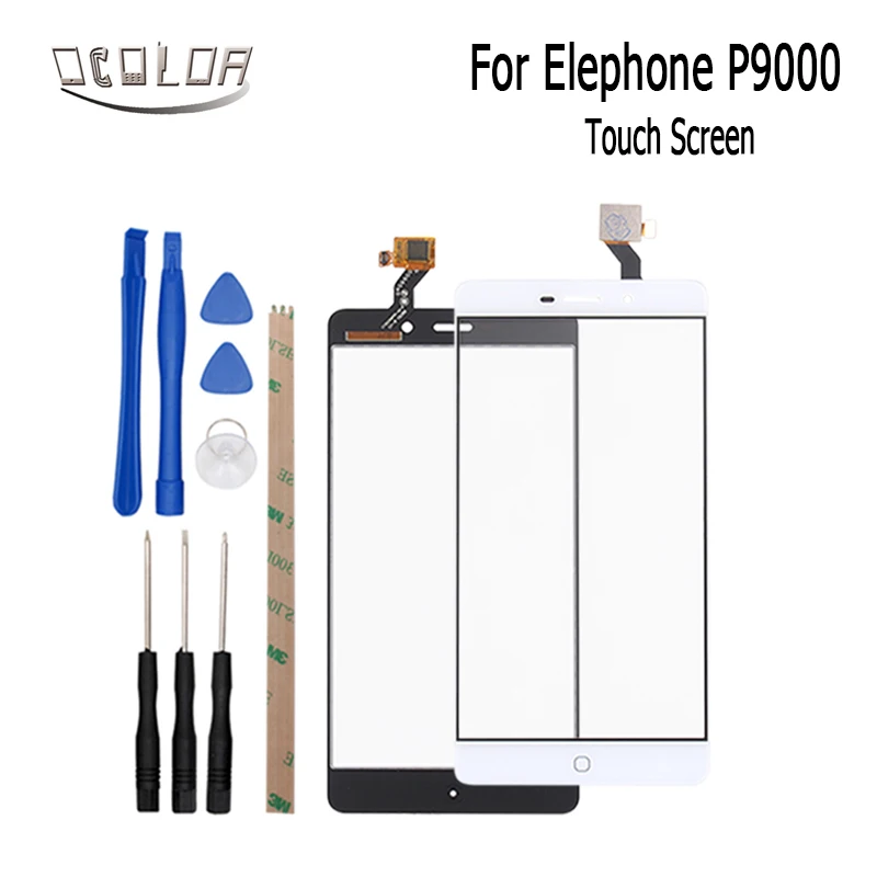 Ocolor черный белый цвет для Elephone P9000/P9000 Lite P9000E Сенсорная панель объектива