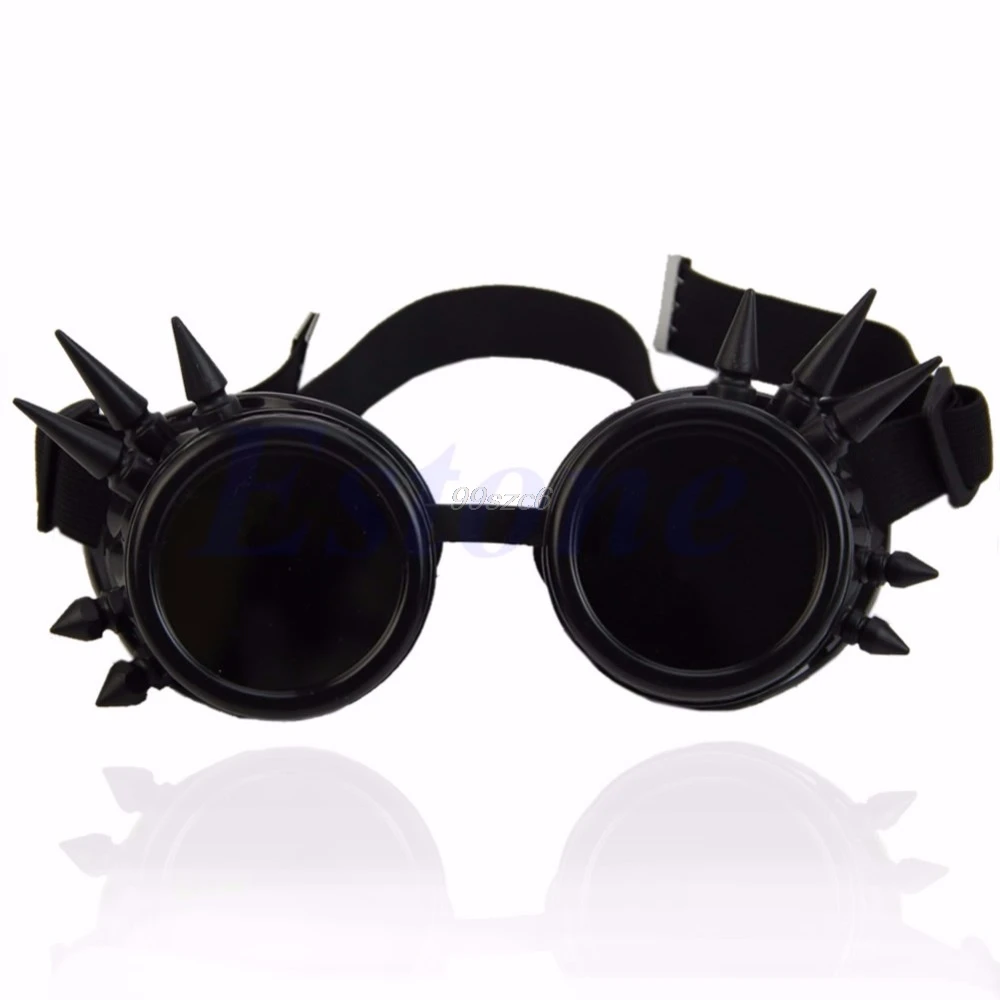 

New Antique Victorian Steampunk Cyber Goggles Glasses Welding Cosplay Gothic Copper Dropshipping