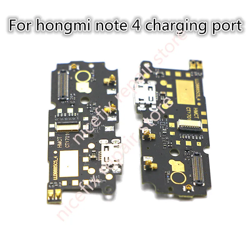 Модуль зарядного порта USB для Xiaomi Redmi Note 4 гибкий кабель + микрофонная плата