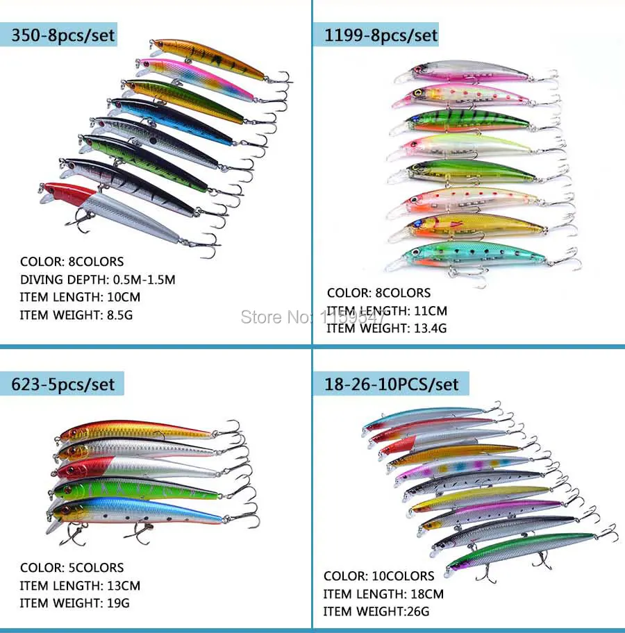 Agepoch Рыбалка муха снасти кормушка Карп Peche Crankbait Поппер рыболовный крючок все