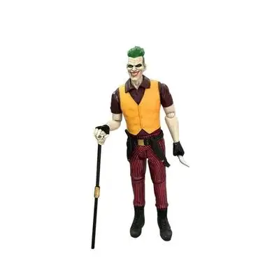 DC Бэтмен Джокер синдикат ПВХ фигурка Коллекция Модель игрушки 7 дюймов 16 см 33 стиля - Цвет: Прозрачный