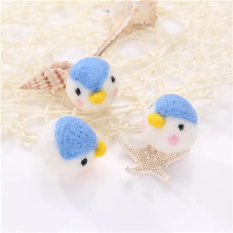 1 шт. миниатюрный мультяшный олень войлочные изделия милые маленькие животные