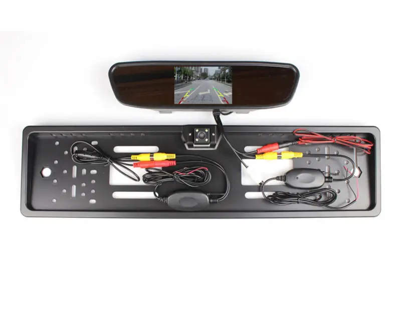 Камера заднего вида для европейского номерного знака автомобильная камера CCD