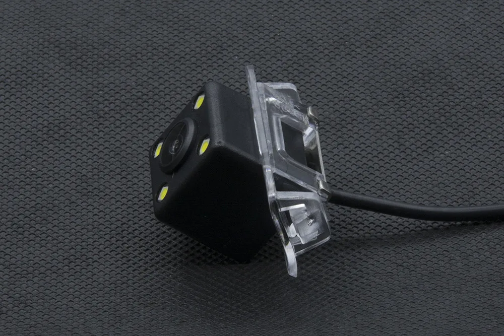 Динамическая траектория треков Водонепроницаемая 4LED камера заднего вида для Toyota