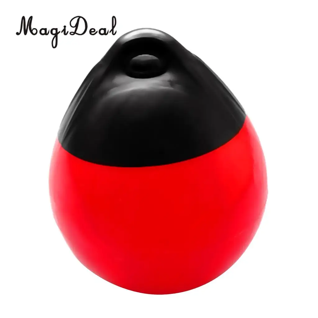 Black Red MagiDeal прочный сверхмощный пвх морской лодка Премиум ПВХ бампер щиток для причала защита для Каяка каноэ лодка аксессуары - Цвет: Black Red