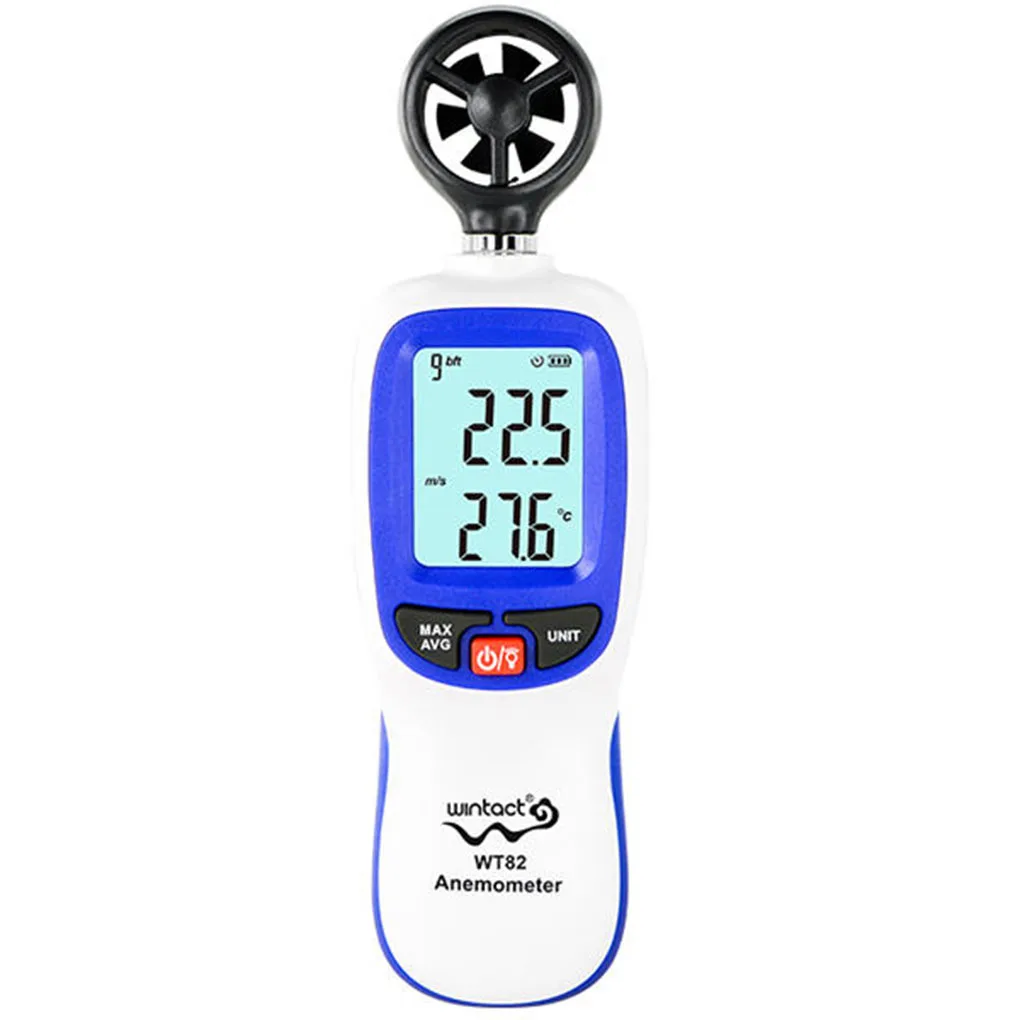 Wintact WT82 WT82B bluetooth цифровой анемометр Мини измеритель скорости ветра измерение температуры - Цвет: WT82