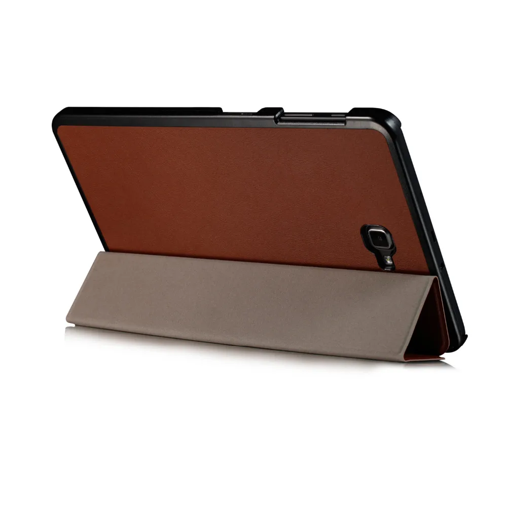 Free Shipping 100pcs/lot Fashion Magnetic Slim Cover Case for Samsung Galaxy Tab A 10.1 T580 T585 T580N T585N Skin | Компьютеры и офис