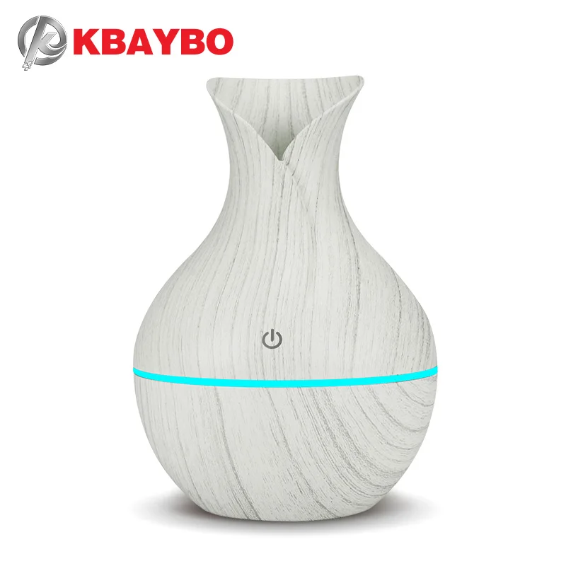 Электрический мини увлажнитель KBAYBO USB 130 мл ультразвуковой воздуха с древесными