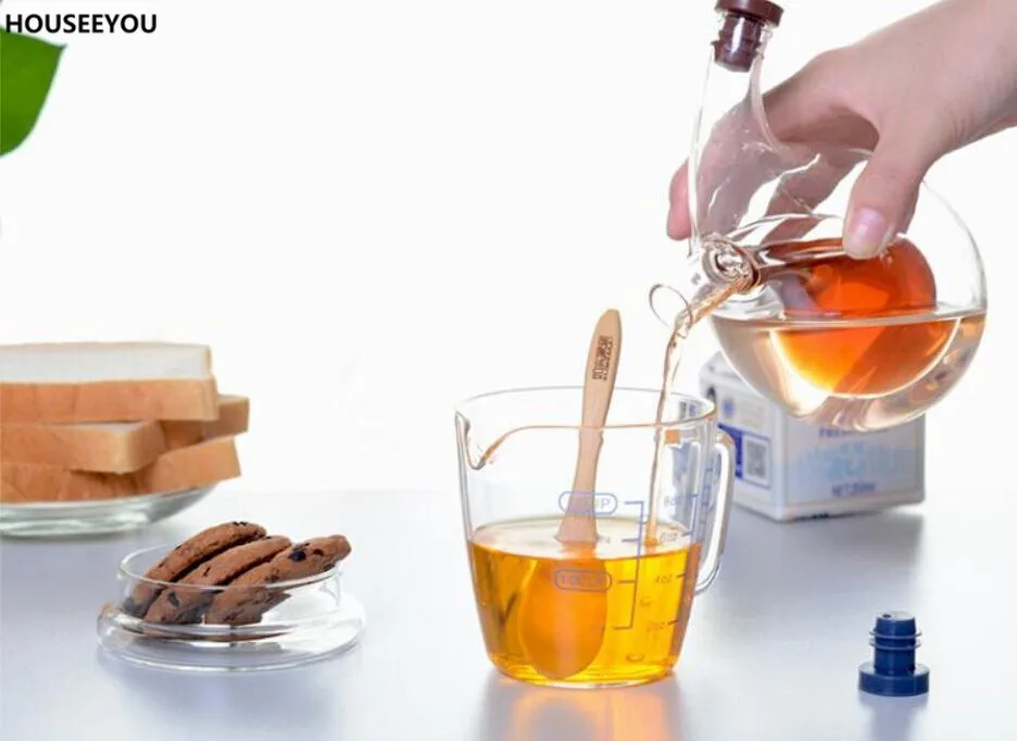 Креативные кухонные инструменты соус для масла и уксуса стеклянные Соусники