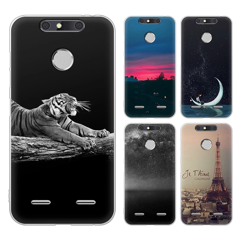 iTien Good Quality Fashion Cool Lovely Patter style Case For ZTE V8 Mini Protective Silicone Cover Gel Shell Rubber Pouch Skin |
