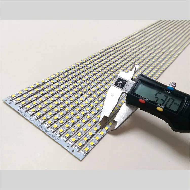 [Seven Neon]DC24V 595*5 3 мм 80 светодиодный s 2835 белый светильник SMD жесткий для ing/рекламы/ЖК