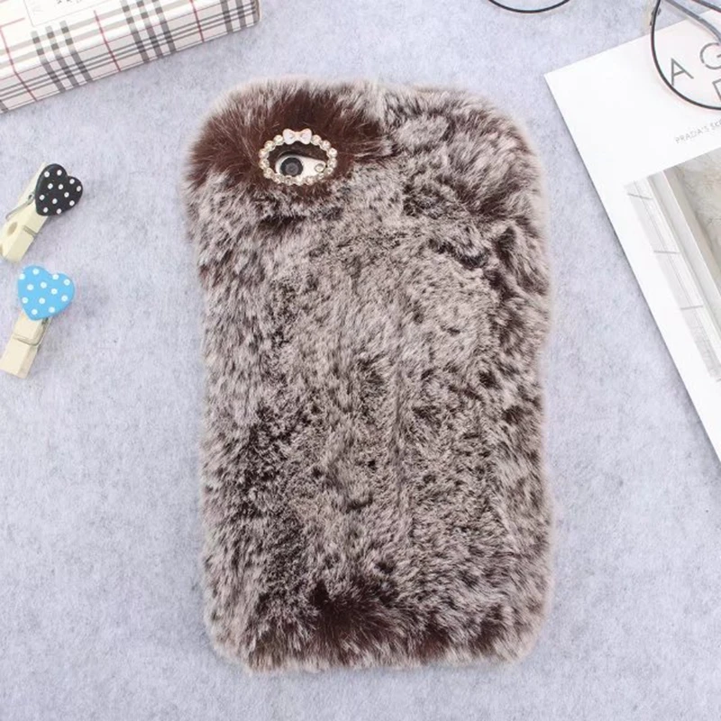 Пушистый Плюшевый чехол для телефона Etui Coque Vivo Y67 мягкий силиконовый из ТПУ V5 5