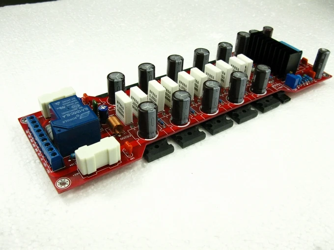 Моно 300 Вт LME49810 + C5200/aeas DIY Плата усилителя лихорадки с защитной схемой готовая