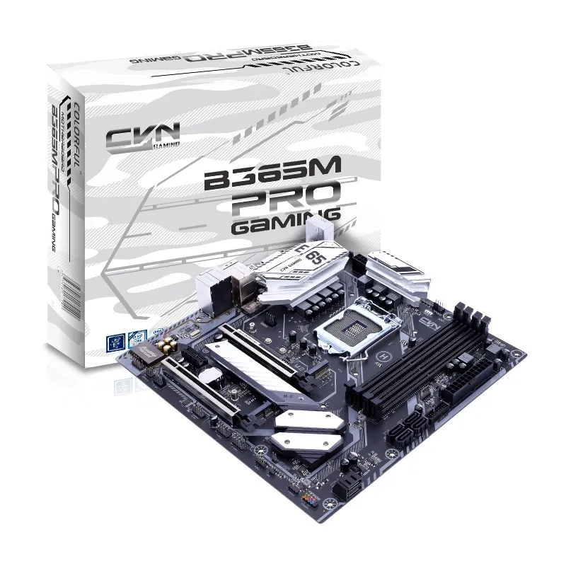 Оригинальная цветная cvr B365M игровая PRO V20 mATX Материнская плата Intel LGA1151 B365