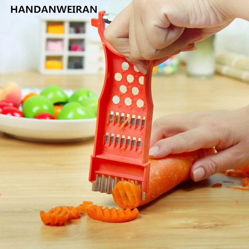 2020 1PCS Multi-Function Vegetable Chopper Fruit And Scraper Shaver Excavator Kitchen Gadget 16*5.5CM | Дом и сад