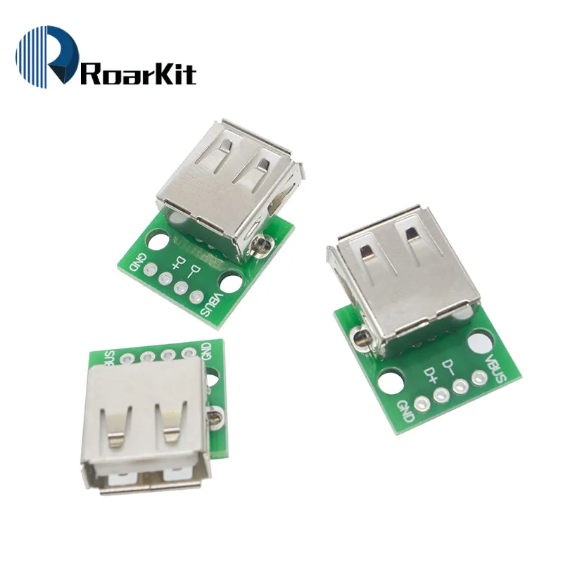 10 шт./лот USB-03 USB2.0 разъем к 4P DIP-переключатель DIP-адаптер плата модуль USB-адаптер |