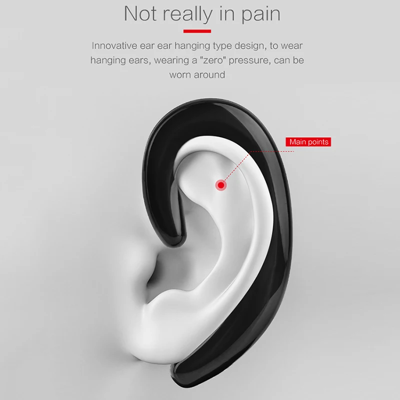 K8 костная проводимость беспроводные наушники спортивные Bluetooth гарнитура