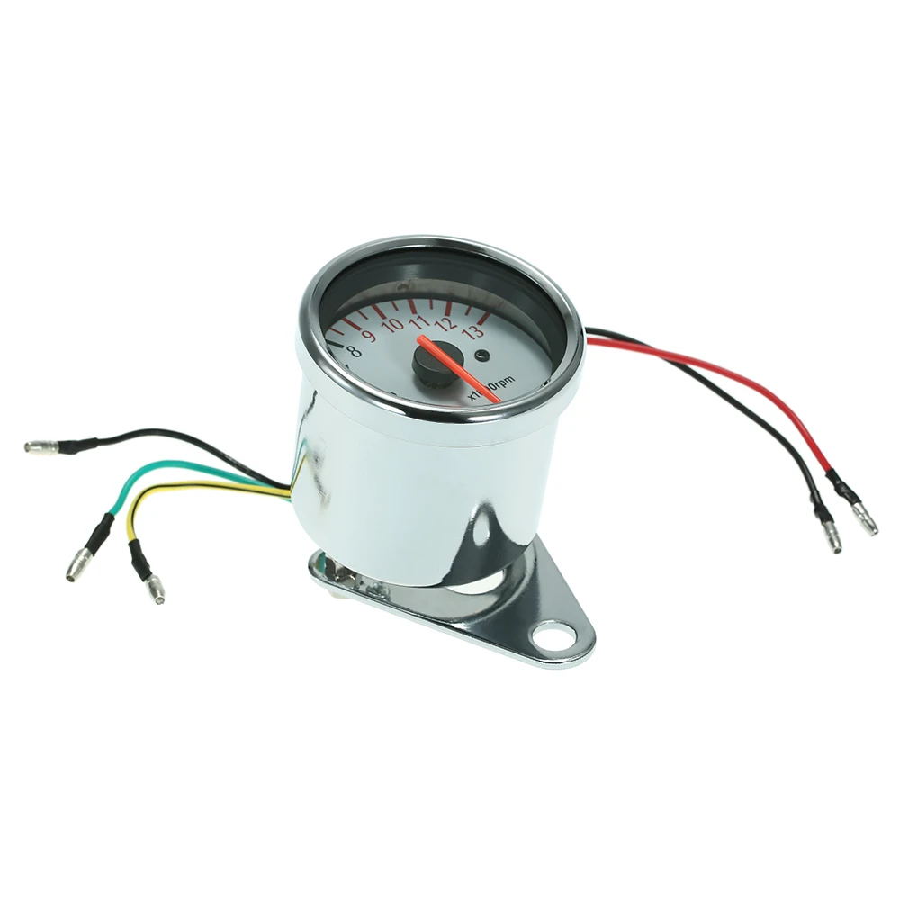 12V универсальный мотоцикл Механика 13000 об/мин мопедов Аналоговый тахометр XP