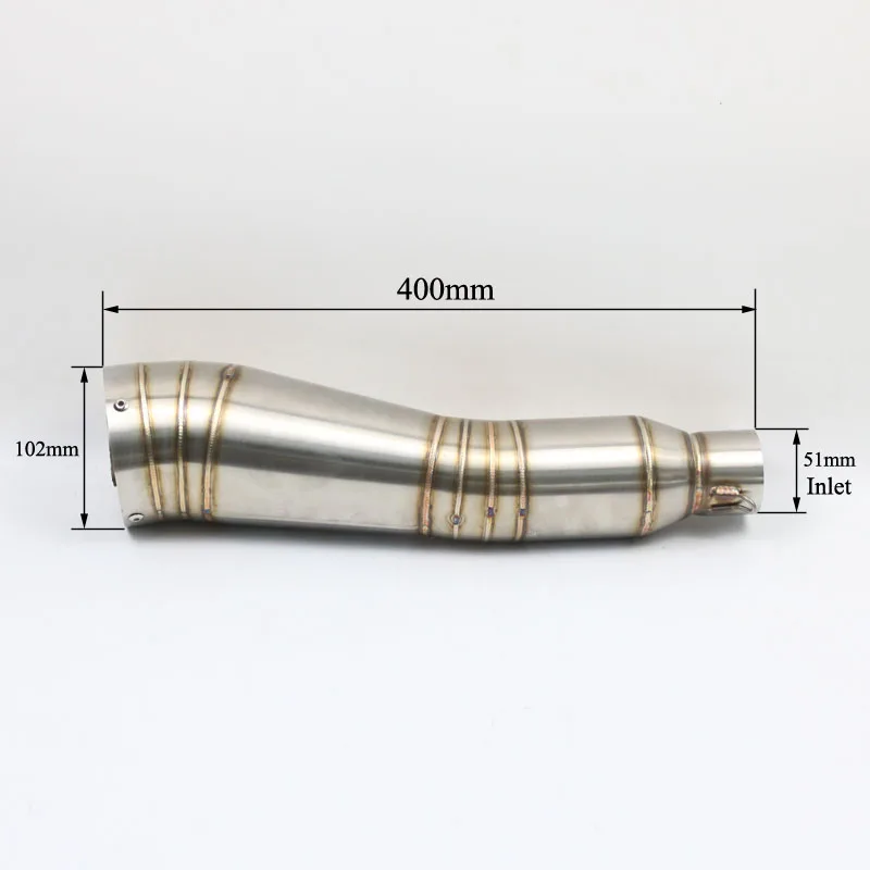 51 мм мотоцикл выхлопные трубы глушителя Нержавеющая сталь Akrapovic Yoshimura глушители
