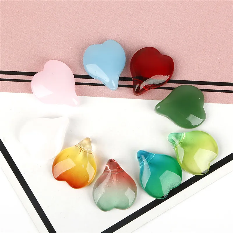 Разноцветный выбор Персиковое Сердце Лепестки цветущей вишни чешские