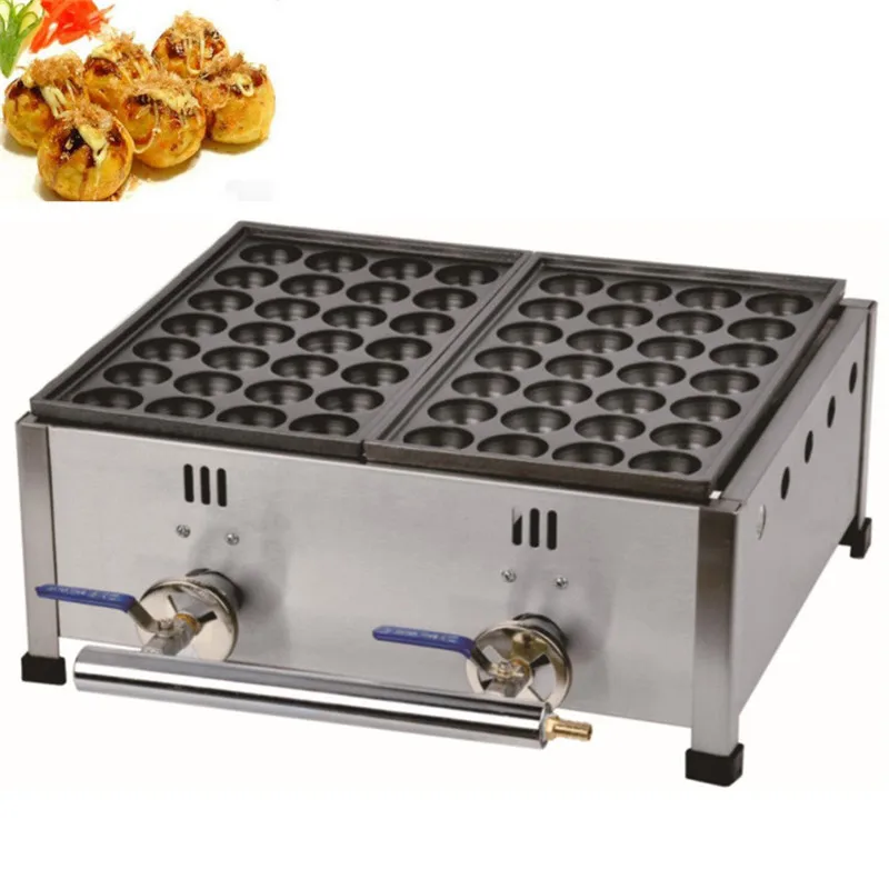 Газовая печь Jamielin Takoyaki для рыбы сжиженный газ Bakudanyaki машина изготовления шариков