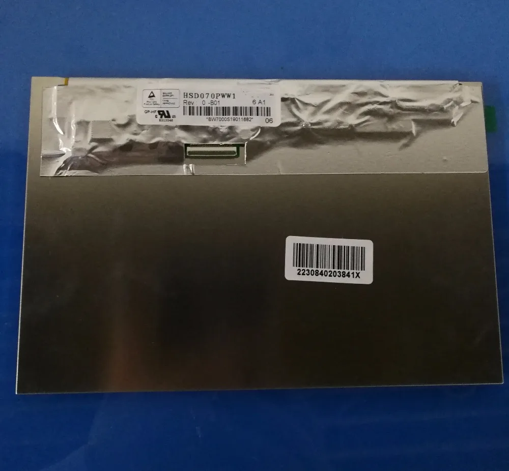 7 дюймовый яркий ЖК экран 1280X800 IPS HSD070PWW1 0 B01|Мониторы для авто| |