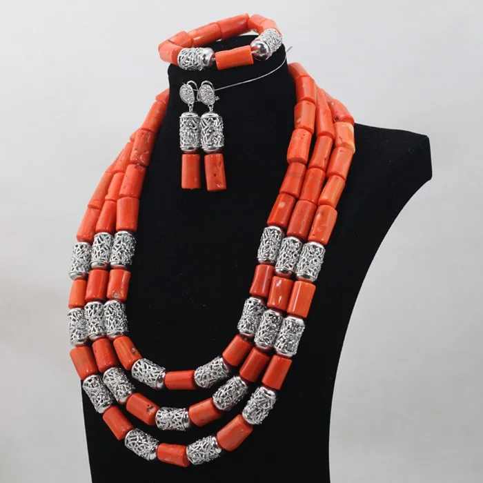 Лучшие продажи фуксия микс синий нигерийский Свадебный бисер очаровательные