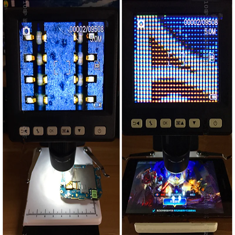 Микроскоп 500 раз увеличенный цифровой USB микроскоп двойной выход паяльник smt