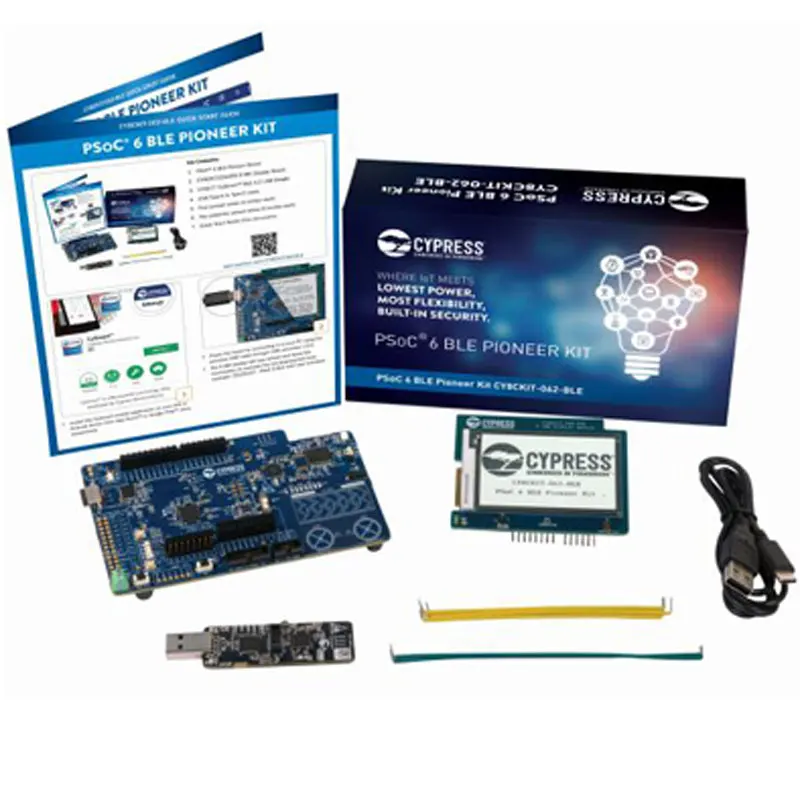 1 шт. x Φ Bluetooth / 802.15.1 Инструменты для разработки CY8CKIT-062-BLE PSoC 6 Pioneer Kit | Электронные