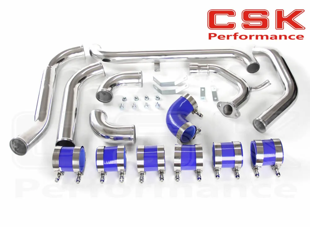 Комплект труб с передним креплением для интеркулера трубопроводный комплект