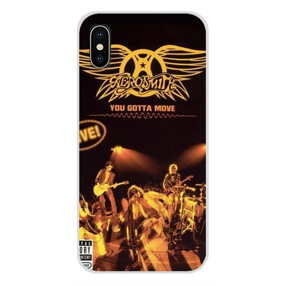 Для Xiaomi Redmi 4A S2 Note 3 3S 4 4X 5 Plus 6 7 6A Pro Pocophone F1 rock band Aerosmith аксессуары чехлы для телефонов