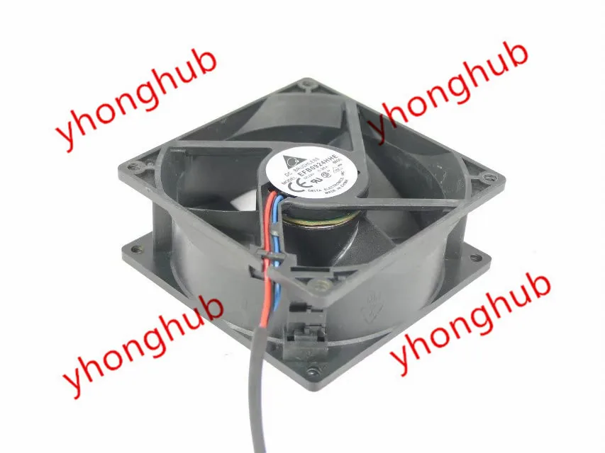 3-проводной Вентилятор охлаждения сервера Delta Electronics EFB0924HHE BR00 3620909911 DC 24 В 0,30 а 90x90x38 мм