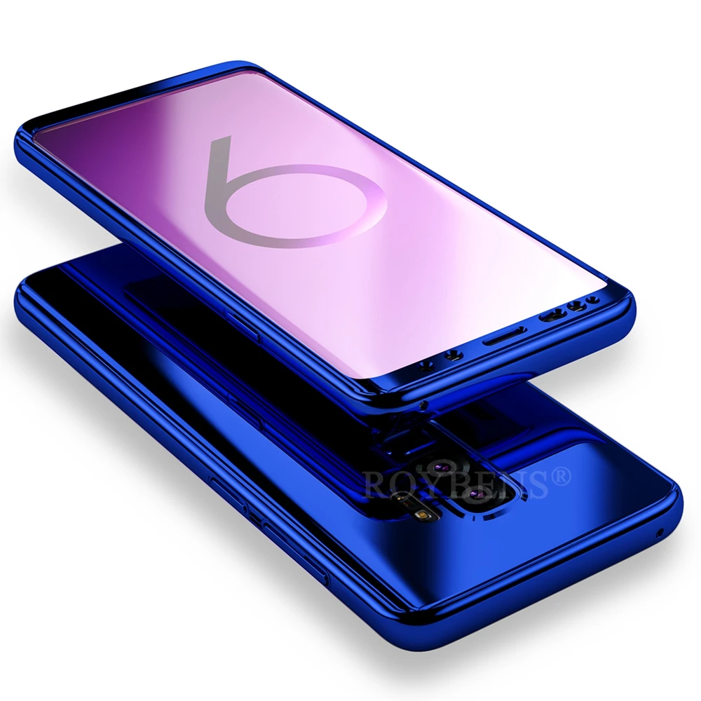 Для samsung Galaxy S9 чехол Роскошные Roybens ультра тонкий шикарная блестящая 360 полная